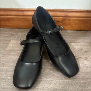 Forever 21 Mary Jane Flats – Black – Women’s Size 10